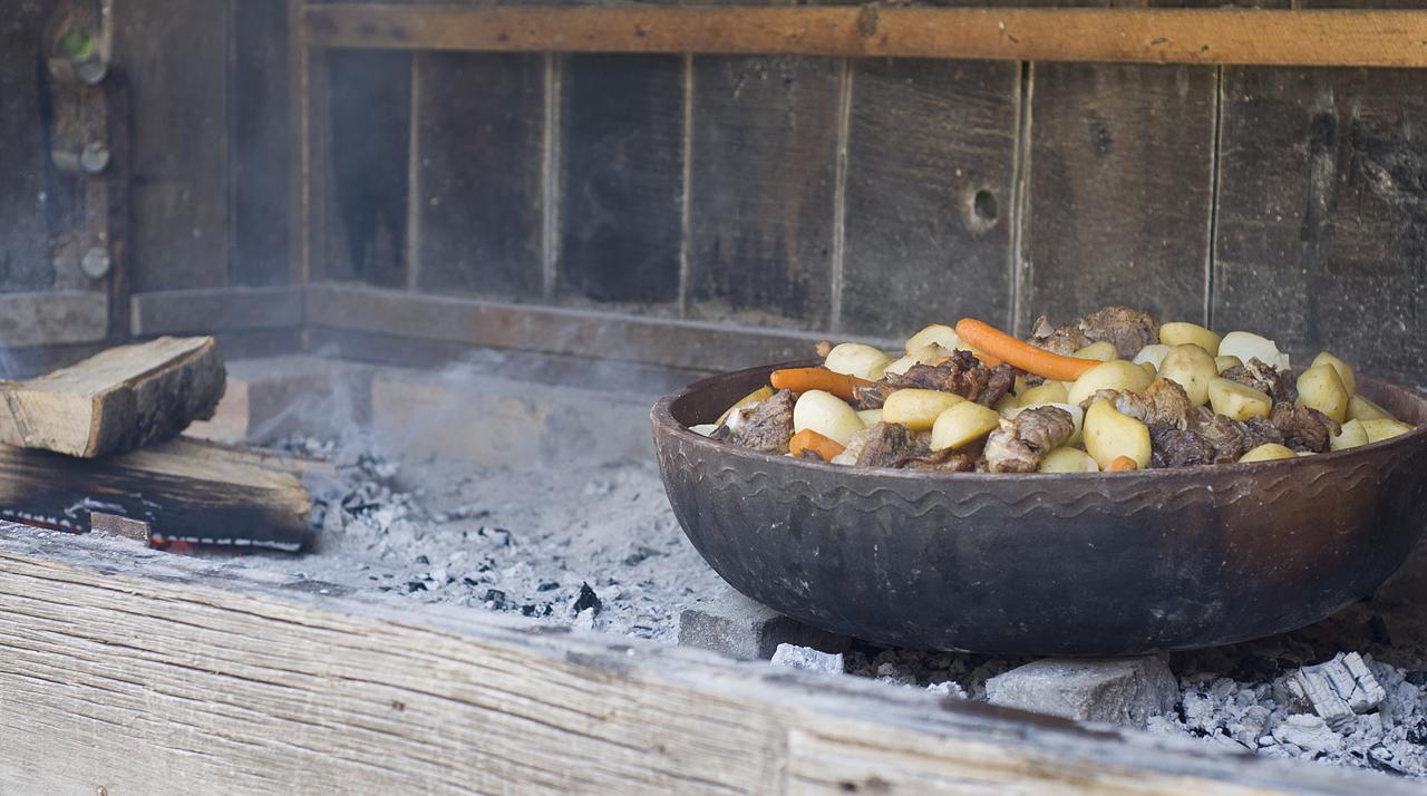 فيلا Krajistaفي Chalets Etno Selo Stavna المظهر الخارجي الصورة
